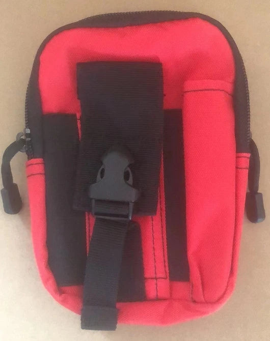 Mini bolsa de cintura para acampamento ao ar livre A50 Bolsa de cintura tática esportiva de 6 polegadas