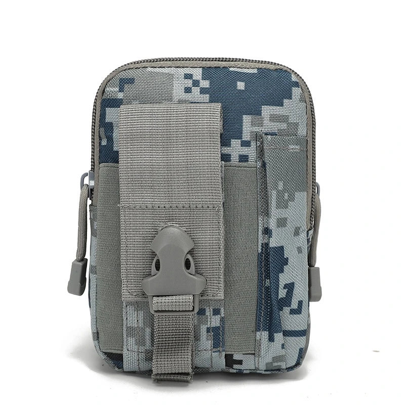Mini bolsa de cintura para acampamento ao ar livre A50 Bolsa de cintura tática esportiva de 6 polegadas