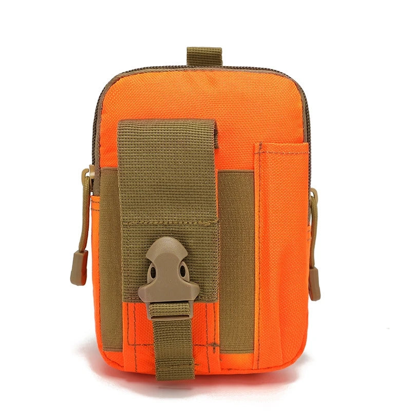 Mini bolsa de cintura para acampamento ao ar livre A50 Bolsa de cintura tática esportiva de 6 polegadas