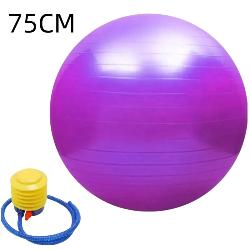 Bolas de exercício espessadas à prova de explosão para equipamentos domésticos de PVC - 45CM-95CM