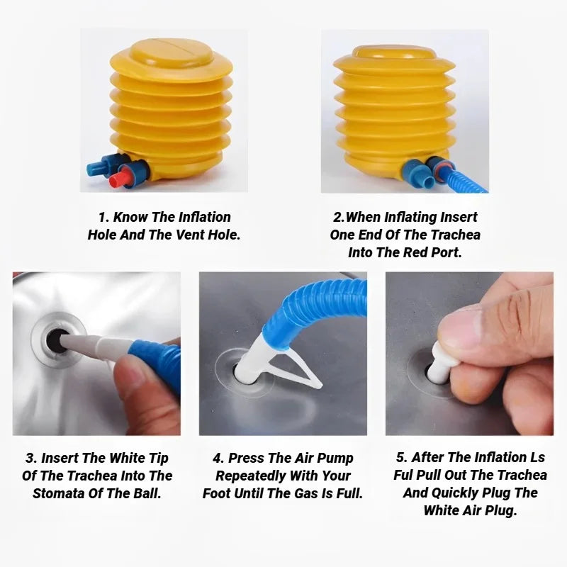 Bolas de exercício espessadas à prova de explosão para equipamentos domésticos de PVC - 45CM-95CM
