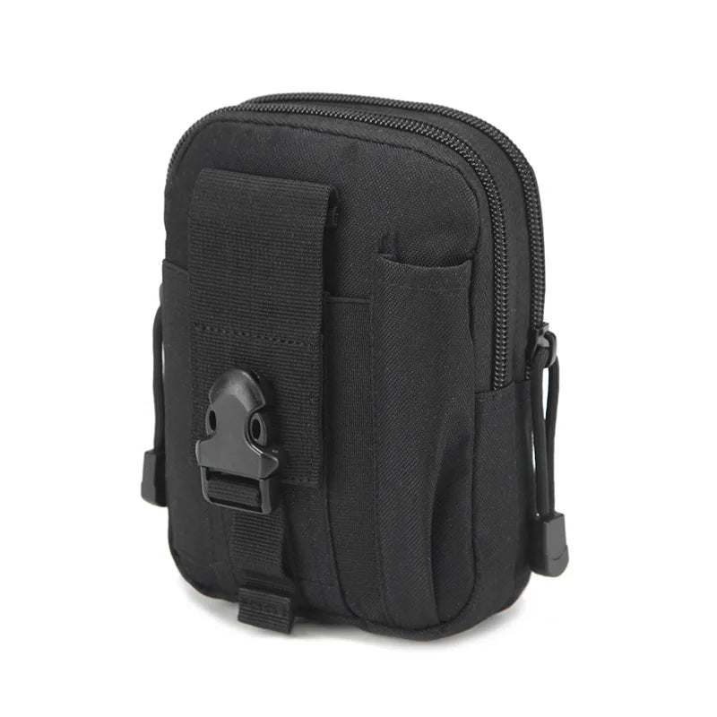 Mini bolsa de cintura para acampamento ao ar livre A50 Bolsa de cintura tática esportiva de 6 polegadas