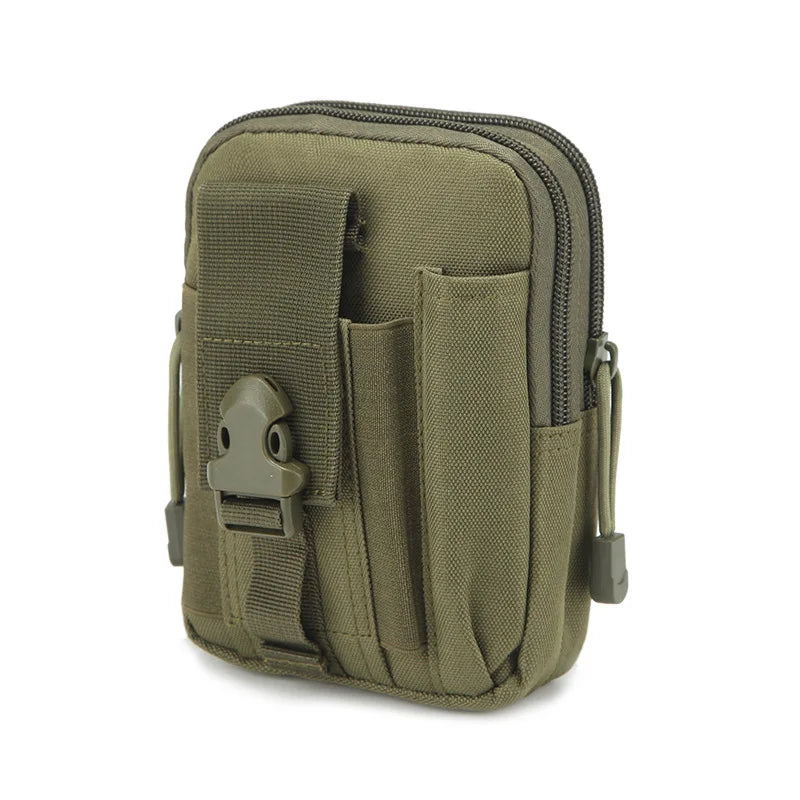 Mini bolsa de cintura para acampamento ao ar livre A50 Bolsa de cintura tática esportiva de 6 polegadas
