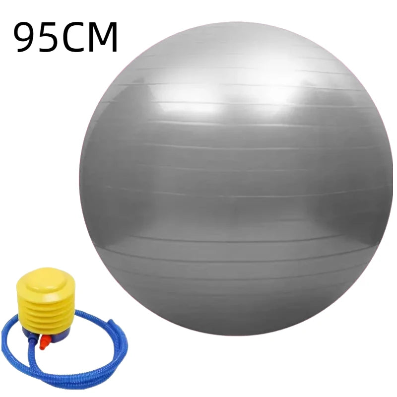Bolas de exercício espessadas à prova de explosão para equipamentos domésticos de PVC - 45CM-95CM
