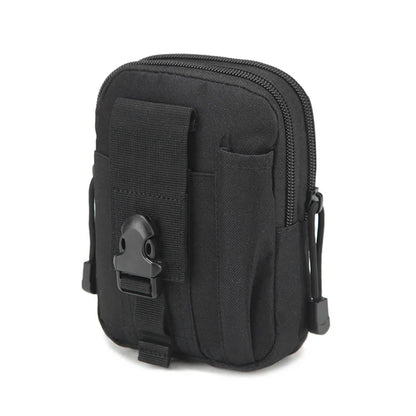 Mini bolsa de cintura para acampamento ao ar livre A50 Bolsa de cintura tática esportiva de 6 polegadas